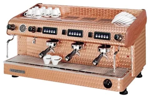 Кофемашина Expobar MEGACREM CONTROL 3GR COPPER DAMASK WOOD